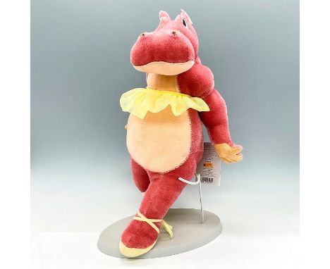 Celebrating the 60th Anniversary of the Disney's Fantasia, Margarete Steiff GmbH presents, Hyacinth Hippo. She is handcrafted