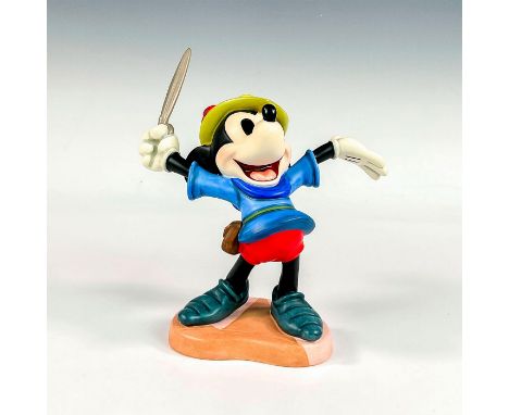 I'll Let 'em Have It!; a porcelain figure with matte finish. Walt Disney Collectors 1993 Members Only Sculpture. Depicts vint