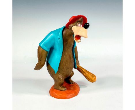 Porcelain figure with matte finish. Depicts Brer Bear the second antagonist from the 1946 animation film. Walt Disney Classic