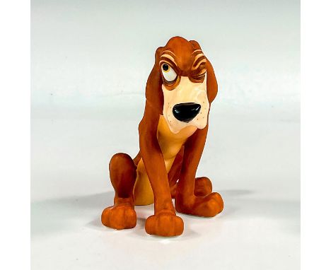 Porcelain figure with matte finish. Depicts Bruno from the 1950 animated film, Cinderella. Walt Disney Classic Collection bac