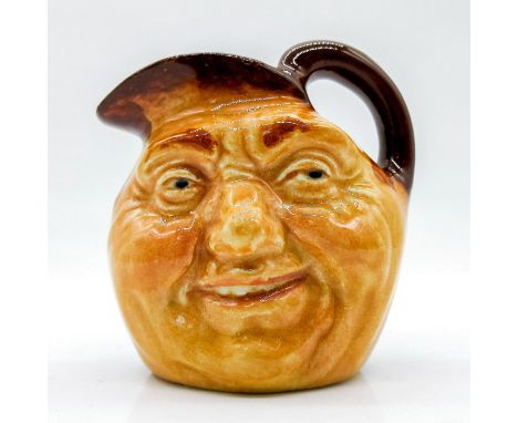 Style One, handle inside jug. Brown rim with light brown body.John Barleycorn is the personification of barley, the grain sou