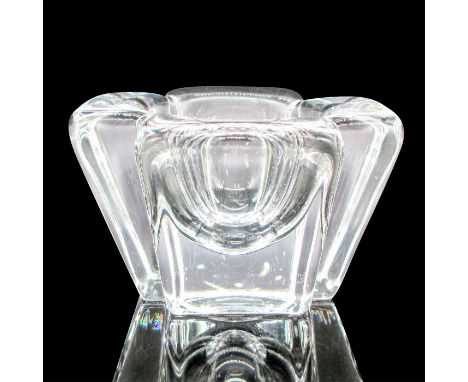 Cross shaped votive. Orrefors backstamp. Dimensions: 3.75"L x 3.75"W x 2"HManufacturer: OrreforsCountry of Origin: SwedenCond