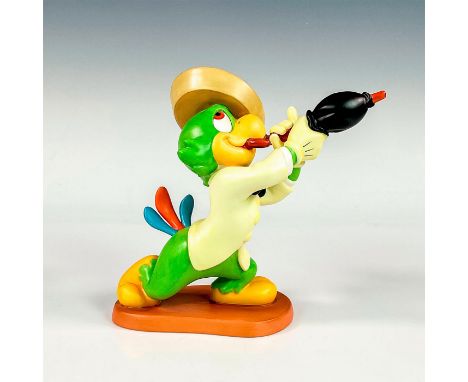 Porcelain figure with matte finish. The 50th Anniversary from the 1944 live action animated musical, The Three Caballeros. Wa