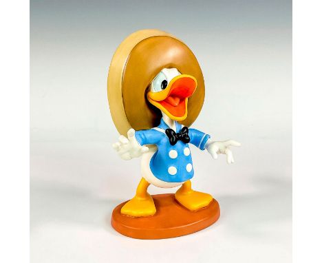 Porcelain figure with matte finish. The 50th Anniversary from the 1944 live action animated musical, The Three Caballeros. Wa