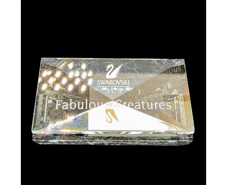 Title plaque signifies the end of the Fabulous Creatures series from 1996-1998. Plaque was designed to sit in display cases i
