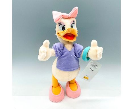Created in collaboration with Disney, Steiff has brought Daisy Duck to life with their renowned craftsmanship and attention t