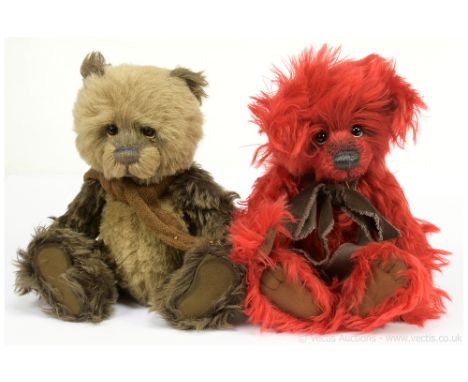 Charlie Bears pair from the Isabelle Collection including: (1) Enzo teddy bear, SJ 5122, 2012, LE 459/500, designed by Isabel