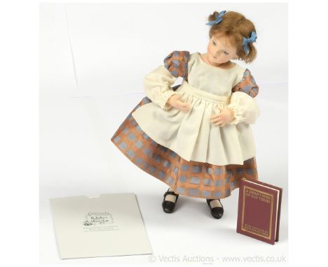 R John Wright Margaret Storyland felt doll, artist designed, LE 200, 2010, made for the second R John Wright Convention, base