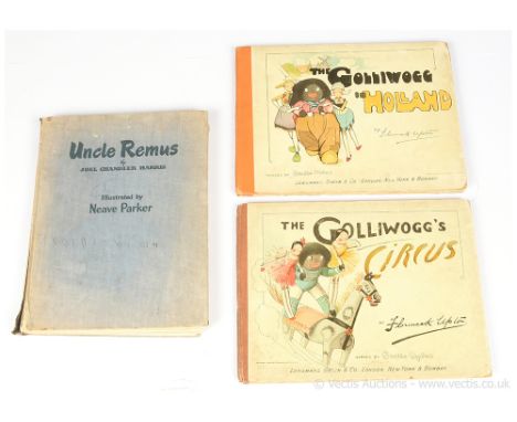Collection of vintage books including: (1) Uncle Remus by Joel Chandler Harris, illustrated by Neave Parker, published by Bru
