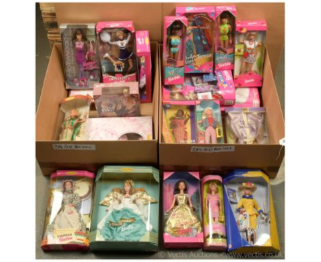 Mattel Barbie dolls x twenty-three including: Hula Hair Teresa, #17049; Slash 'n Color Kira, #16173; Miami Christie, #16174; 