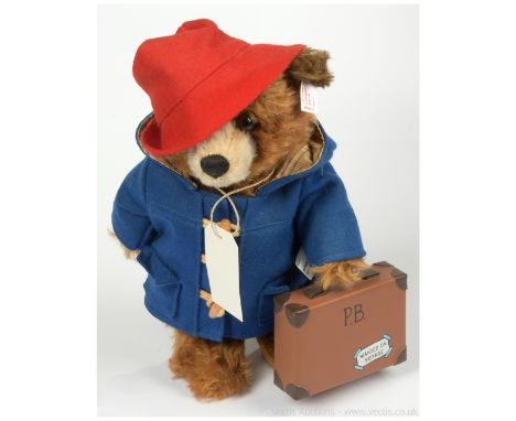 Steiff Paddington Bear, white tag 664632, LE 2000 exclusive to the UK and Ireland, celebrating the release of the 2014 Paddin