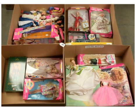 Mattel Barbie x eighteen including: Crystal Splendor Barbie, #15136; Twinkle Lights Barbie, #10390; Lily Limited Edition FAO 