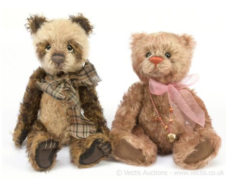 Charlie Bears pair from the Isabelle Collection including: (1) Squiggle teddy bear, SJ 4364, 2009, LE 105/300, designed by Is