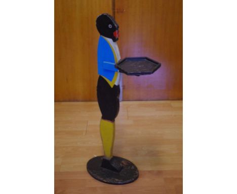 Vintage card tray stand 88cm high approx