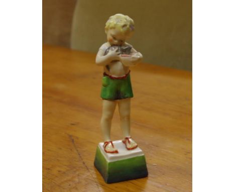 Royal Worcester Doughty figurine "Friday's Child", 16cm high approx
