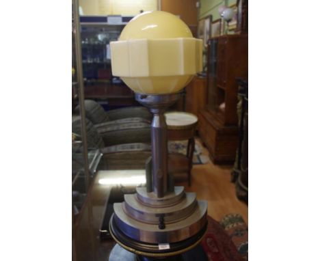 Art Deco table lamp 42cm high