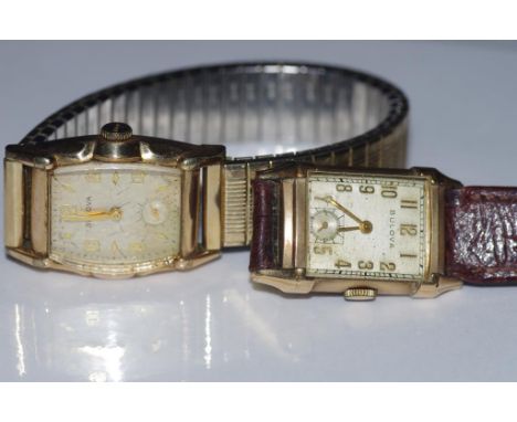 Two vintage Bulova watches
