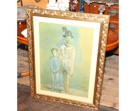 Gilt framed Picasso print