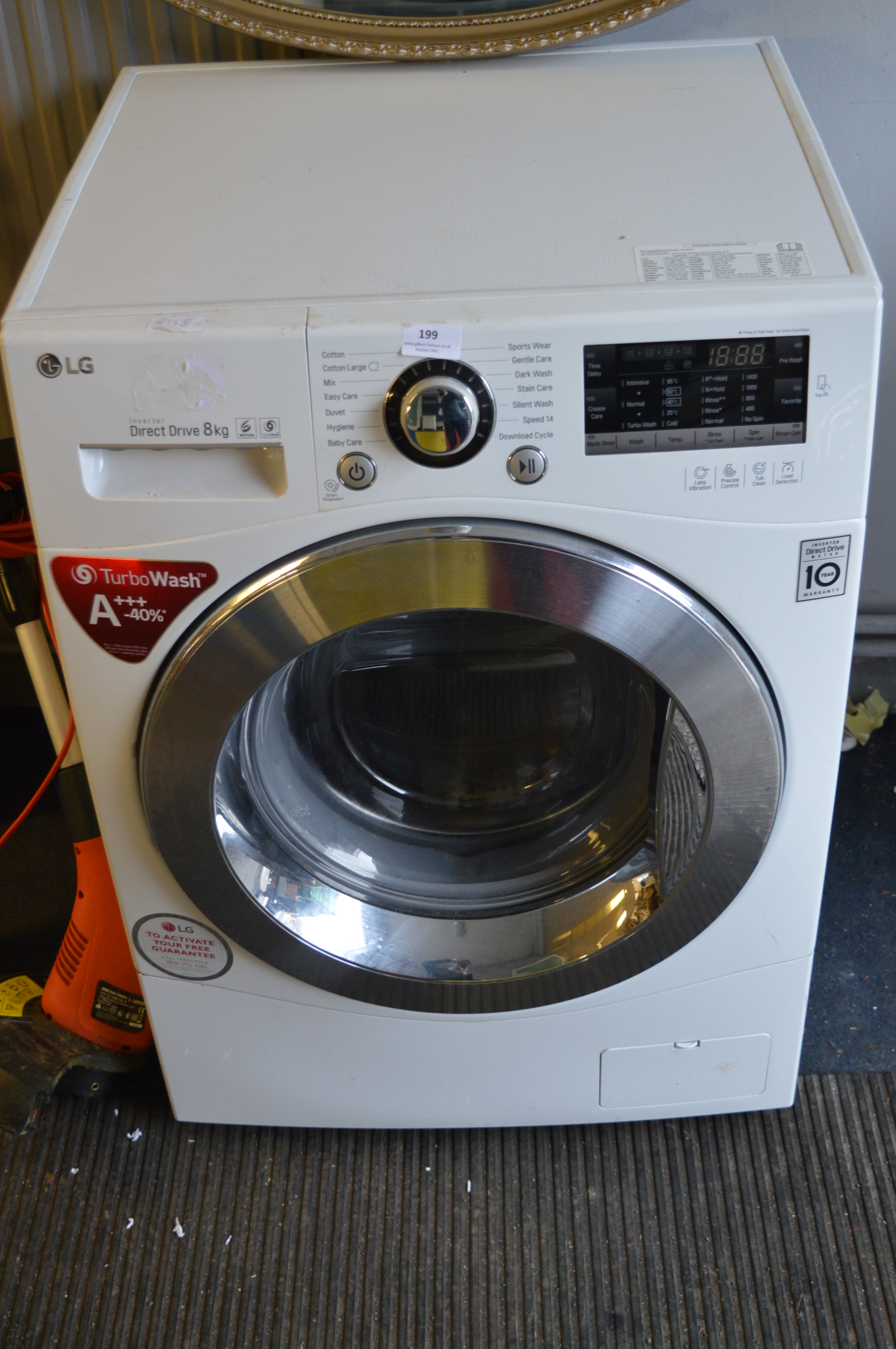 LG Direct Drive 8kg Washing Machine