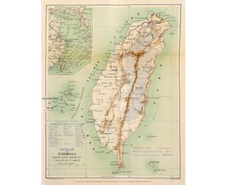 Japan.- Taiwan.- Mitchell (Charles Archibald) Camphor in Japan and in Formosa, first edition, printed on crepe paper, some li