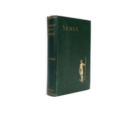 Middle East.- Yemen.- Harris (Walter B.) A Journey Through the Yemen, first edition, presentation inscription "To Mrs Jenkins