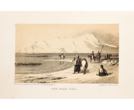 NO RESERVE Middle East.- Holy Land.- Egerton (Lady Francis) Journal of a Tour in the Holy Land, first edition, 4 lithograph p