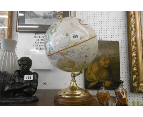 A GLOBE BY THOS BUNKEMOORE AND CO