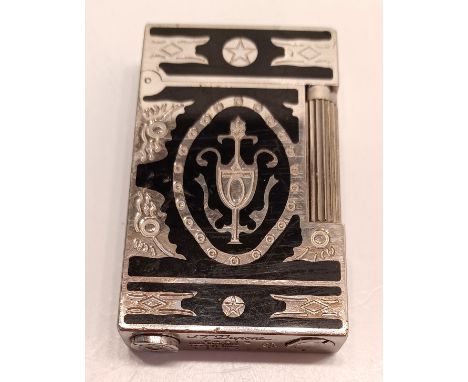 VINTAGE ST DUPONT LIGNE 2 LIGHTER, TESTED &amp; WORKING