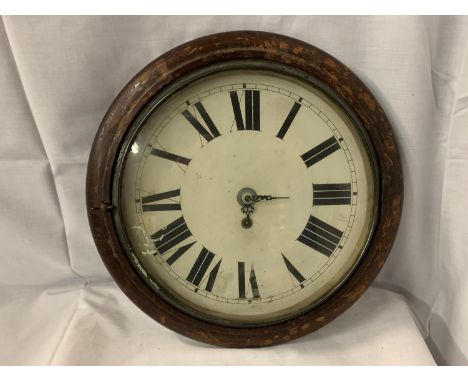 A SCHOOL WALL CLOCK (FOR REPAIR) 