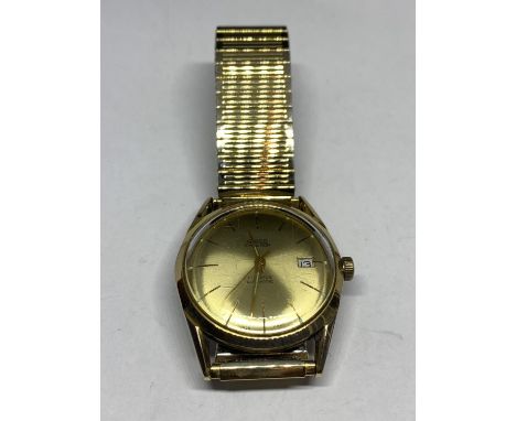 A VINTAGE SWISS AUTOMATIC WRIST WATCH 