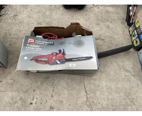 A PERFORMANCE POWER CHAINSAW 