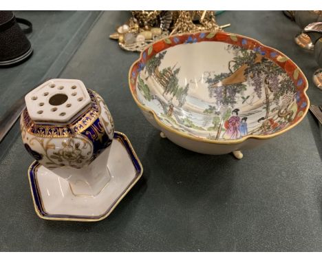 TWO EXAMPLES OF JAPANESE NORITAKE 