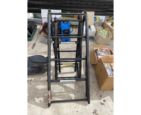 A FOLDING EXTENDABLE LADDER 