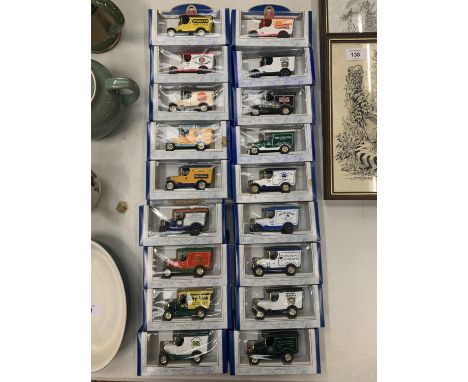 A COLLECTION OF EIGHTEEN OXFORD DIE-CAST MODEL CARS 