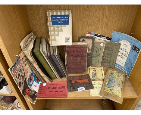 AN ASSORTMENT OF VINTAGE COOKERY BOOKS 