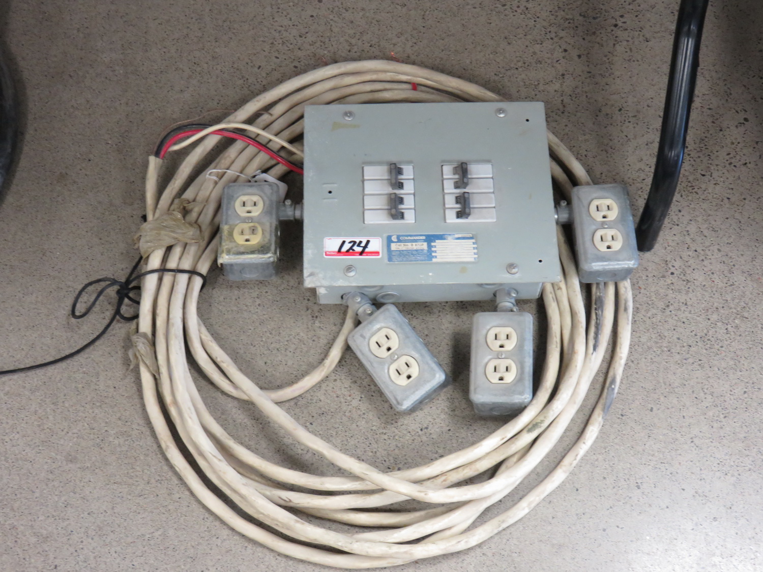 COMMANDER BREAKER + JUNCTION BOXES