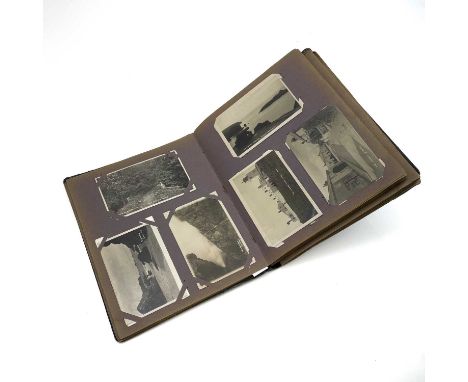 Postcard Album - Cornwall Lizard Interest. Album containing approximately 180 cards including R.Ps of the launching of The Li
