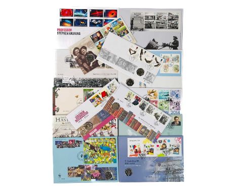 Great Britain Royal Mint/Royal Mail 50 pence coin covers (x16). Comprising the following coin covers from 1998 to 2020 in ord