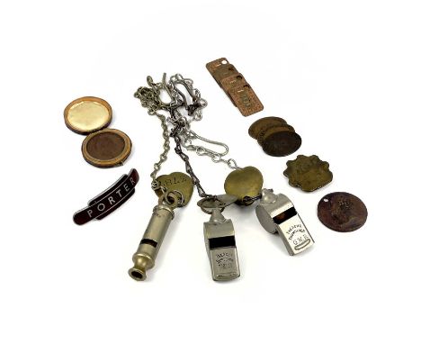 Transport-Railways - Smaller Railwayana - GWR/LNER/B.R. etc. Lot comprises:Paychecks GWR Carriage Swindon (x3), GWR Loco Payc