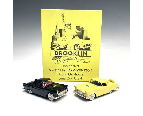 Brooklin Boxed 1:43 Scale Models. National Convention 1992 CTCI (ref BRK 13X), Thunderbird finished in Raven Black (ref BRK 1