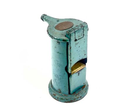 Transport Railwayana - An Edmundson Ticket Dating Machine. A good Edmundson ticket stamping machine with brass manufacturers 