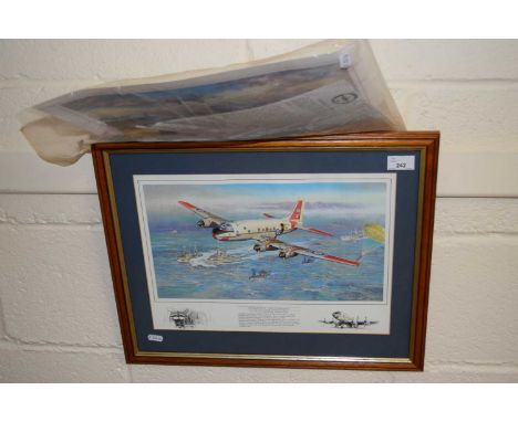 After Timothy O'Brien, coloured print, Operation Heliotrope