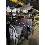 Lot Salvaged Car Parts - Grill Assemblies, Hoods, Door Assemblies, Control Arms, Steering Racks etc