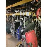 Lot Salvaged Car Parts