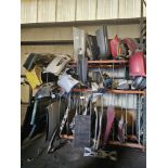 Lot of Salvaged Car Parts - (9) Shelves of Misc Parts