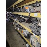 Lot of Salvaged Car Parts - (6) Shelves of Misc. Parts