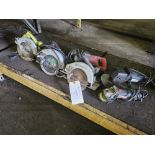 Lot Assorted Electric Power Tools