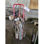 2-Bottle Torch Set With 2-Wheel Dolly