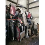 Lot of Various Salvaged Car Parts