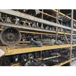 Lot of Salvaged Car Parts - Transaxles + Transmissions and more